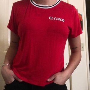 Red Blessed Top